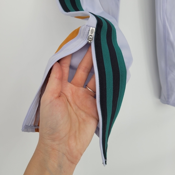 free people movement preposter collection lilac zipper ankle leggings small - Picture 6 of 10